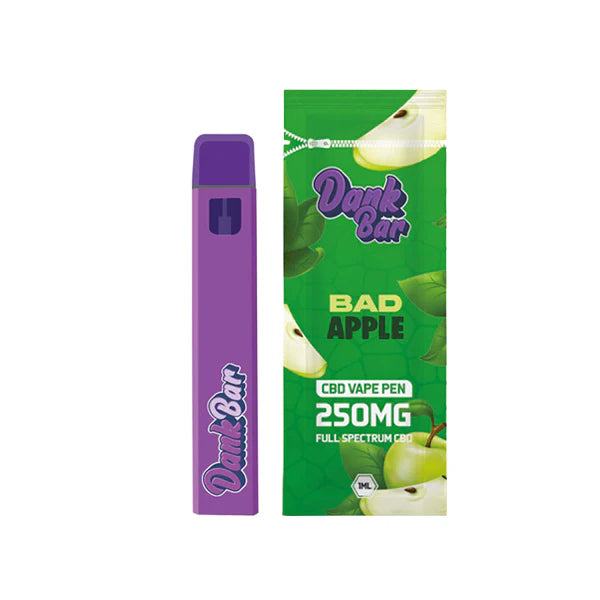 Purple Dank Dank Bar Pro Edition: 350mg Full Spectrum CBD Disposable Vape – 12 Flavors (BUY 1, GET 1 FREE)