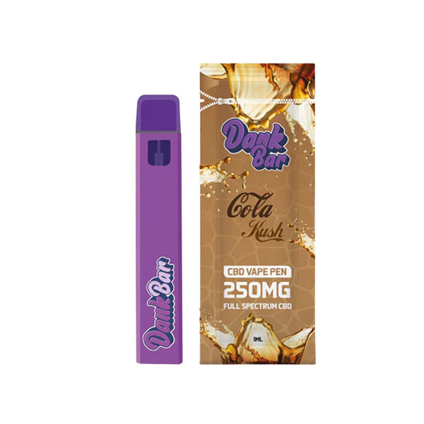 Purple Dank Dank Bar Pro Edition: 350mg Full Spectrum CBD Disposable Vape – 12 Flavors (BUY 1, GET 1 FREE)