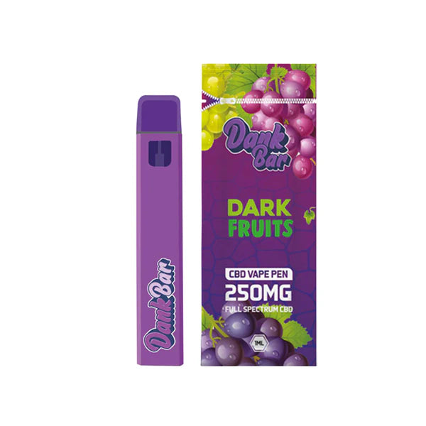 Purple Dank Dank Bar Pro Edition: 350mg Full Spectrum CBD Disposable Vape – 12 Flavors (BUY 1, GET 1 FREE)