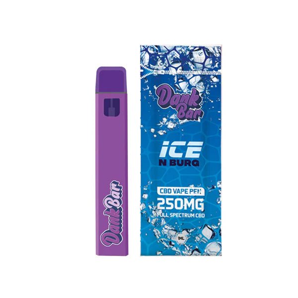 Purple Dank Dank Bar Pro Edition: 350mg Full Spectrum CBD Disposable Vape – 12 Flavors (BUY 1, GET 1 FREE)