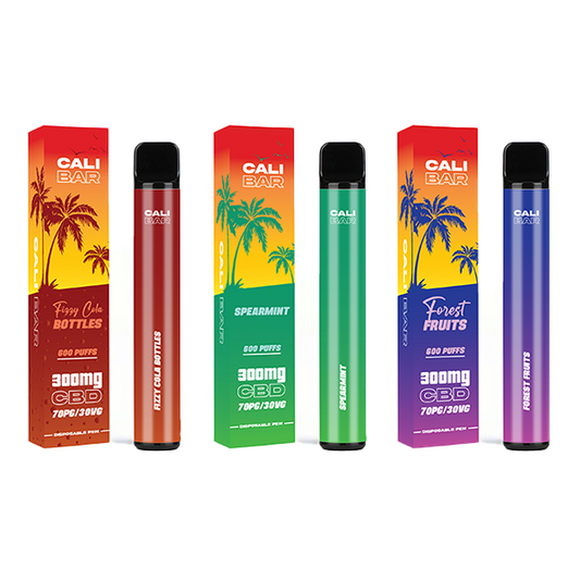 CALI BAR C600 Disposable CBD Vape - 300mg, 600 Puffs