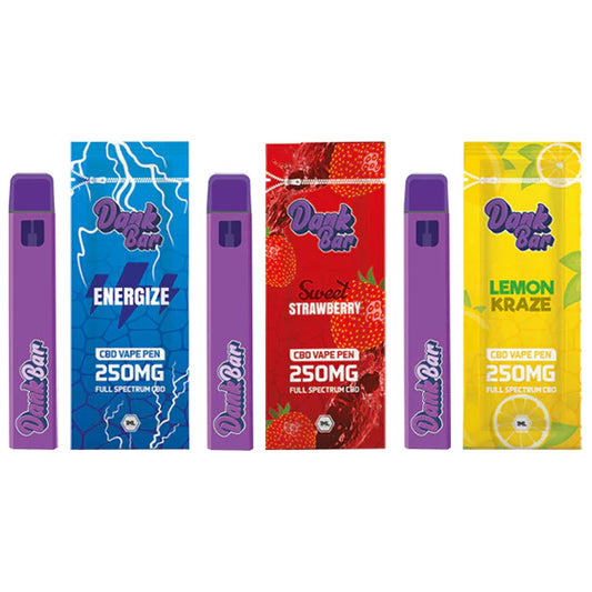 Purple Dank Dank Bar Pro Edition: 350mg Full Spectrum CBD Disposable Vape – 12 Flavors (BUY 1, GET 1 FREE)