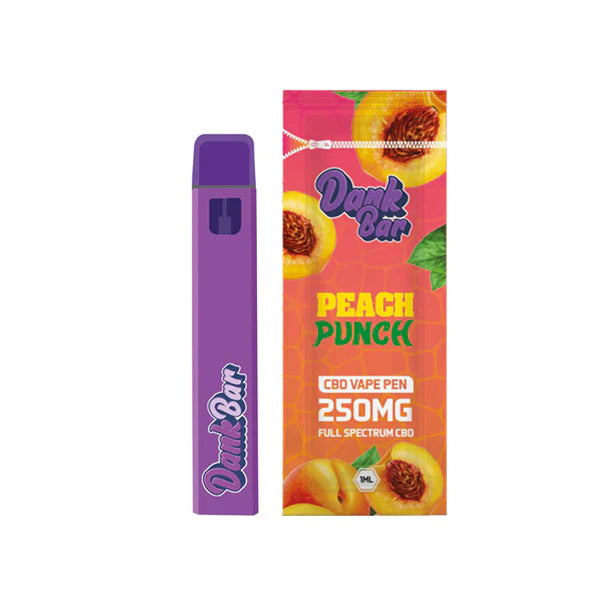 Purple Dank Dank Bar Pro Edition: 350mg Full Spectrum CBD Disposable Vape – 12 Flavors (BUY 1, GET 1 FREE)