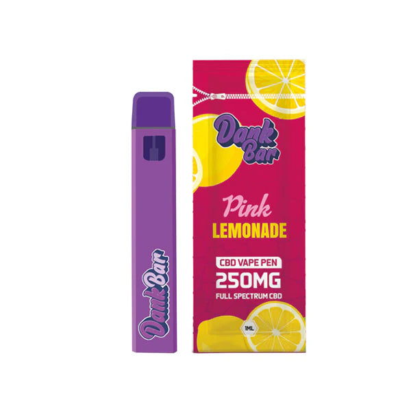 Purple Dank Dank Bar Pro Edition: 350mg Full Spectrum CBD Disposable Vape – 12 Flavors (BUY 1, GET 1 FREE)