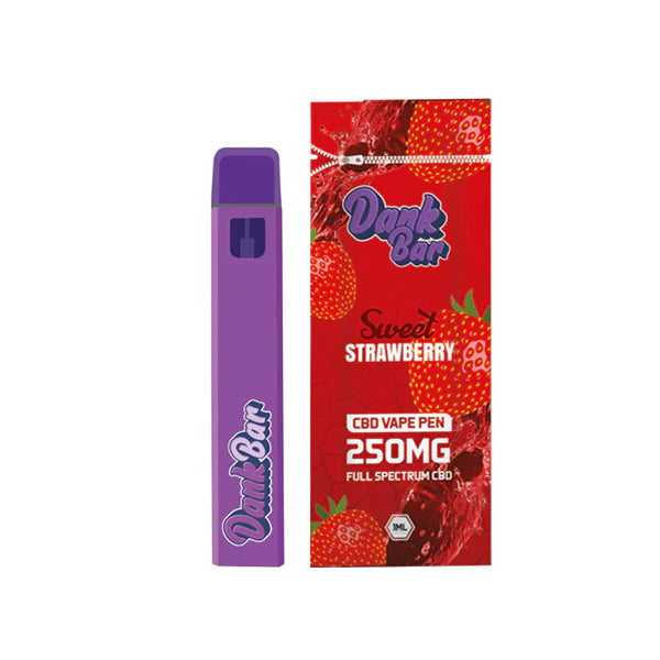 Purple Dank Dank Bar Pro Edition: 350mg Full Spectrum CBD Disposable Vape – 12 Flavors (BUY 1, GET 1 FREE)